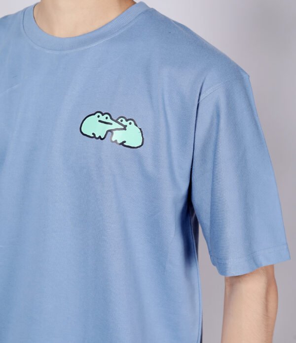 Annoying love - Premium M.Grey oversize T-shirt - Image 4