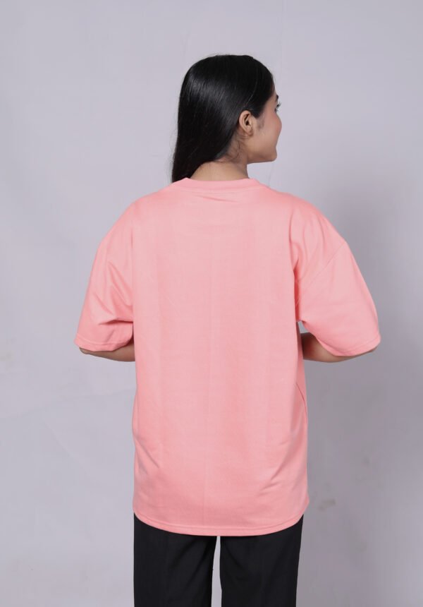 Happy Ride - Premium Peach oversize T-shirt - Image 4