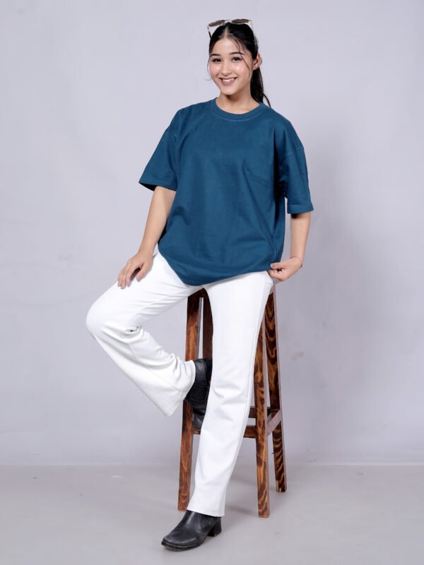 Airforce Premium 220 GSM oversize T-shirt - Image 3